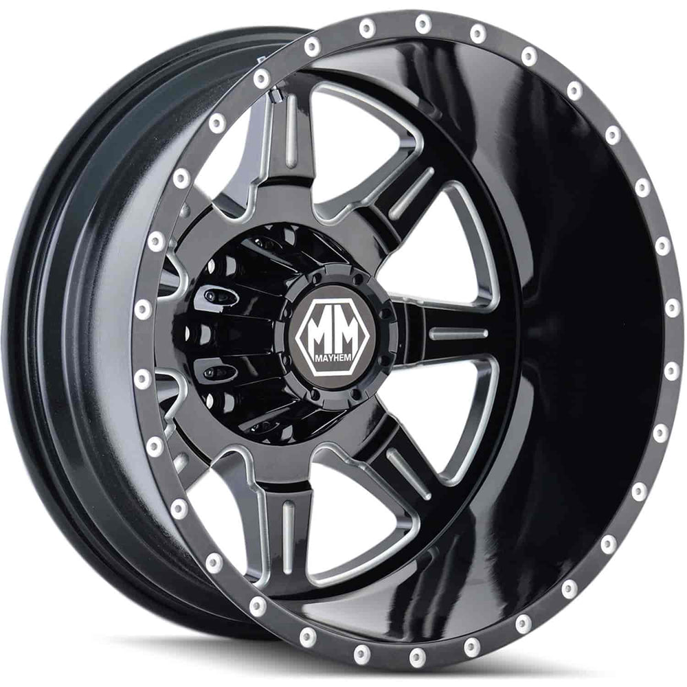 MONSTIR (8101) REAR BLK/MILLED SPOK