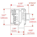 Powermaster black auto part