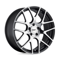 ~(53 lbs. 23X23X11)~ TSW NURBURGRING 21x9.0 5/120 ET25 CB76.1 GUNMETAL W/MIRROR CUT FACE