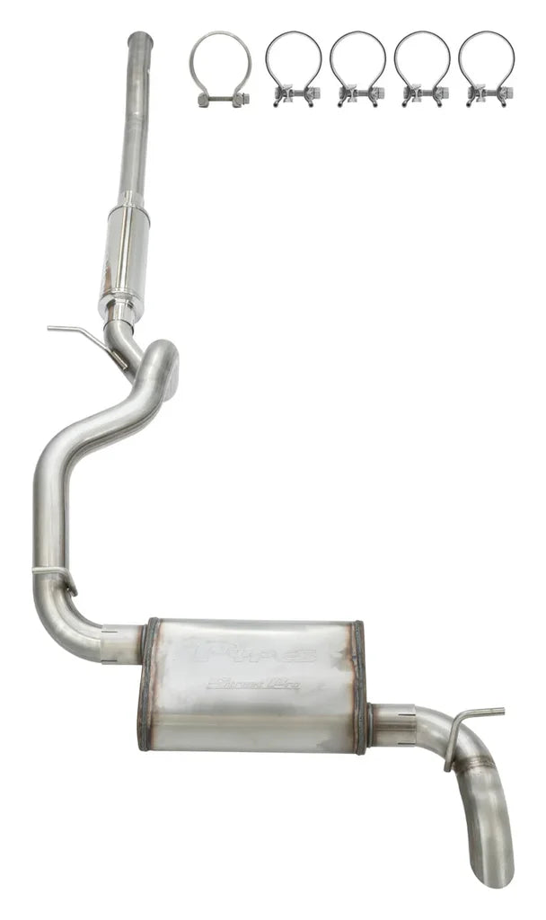 2018-22 Jeep JL High Ground Clearance Quiet Cat-back Exhaust Kit