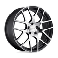 ~(53 lbs. 23X23X11)~ TSW NURBURGRING 21x9.0 5/112 ET25 CB66.56 GUNMETAL W/MIRROR CUT FACE
