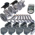 Eagle Chevy 350 3.480in Crank 6.000in I-Beam Rods -5cc Flat Top 4.060in Pistons Rotating Assembly