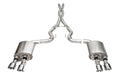 Corsa 24+ Ford Mustang Dark Horse 5.0L 3.0in Dual Rear Exit Cat-Back w/Twin 4.5in Polish Slash Tips