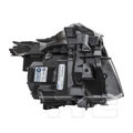 CAPA 1622 HD PILOT ELITE LED HALOGEN HEADLIGHT ASSY LH