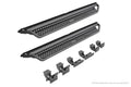 Dominator Xtreme D1 SideSteps With Mounting Bracket Kit Textured Black 2007-2018 Silverado/Sierra 150/2500 HD Go Rhino