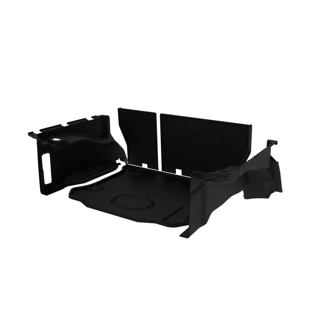07-10 Jeep Wrangler JKU 4DR cargo set (cargo mat wheelhouse covers (l/r) seatback covers mesa smoke