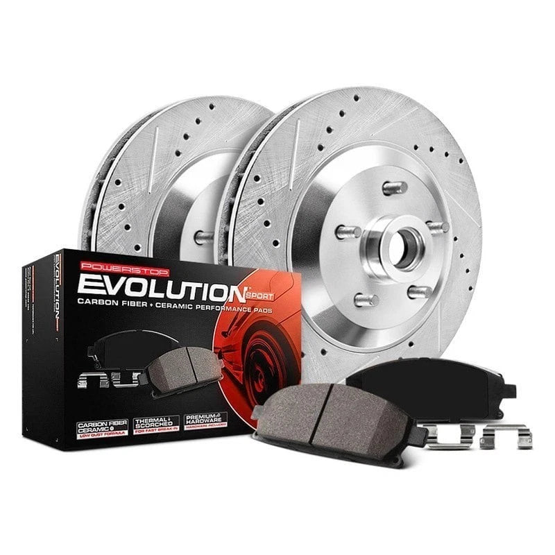 Power Stop 03-07 Ford E-450 Super Duty Front Z23 Evolution Brake Kit