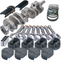 Eagle Ford 289/302 3.400in Crank 5.400in I-Beam Rods -6cc Flat Top 4.125in Pistons Rotating Assembly