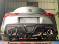 Invidia 2019+ Toyota Supra Gemini w/ Valve Rolled SS Tip Cat-back Exhaust