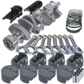 Eagle Chevy LT1 350 1Pc 3.480in Crank 6.000in I-Beam Rods -5cc 4.040in Pistons Rotating Assembly