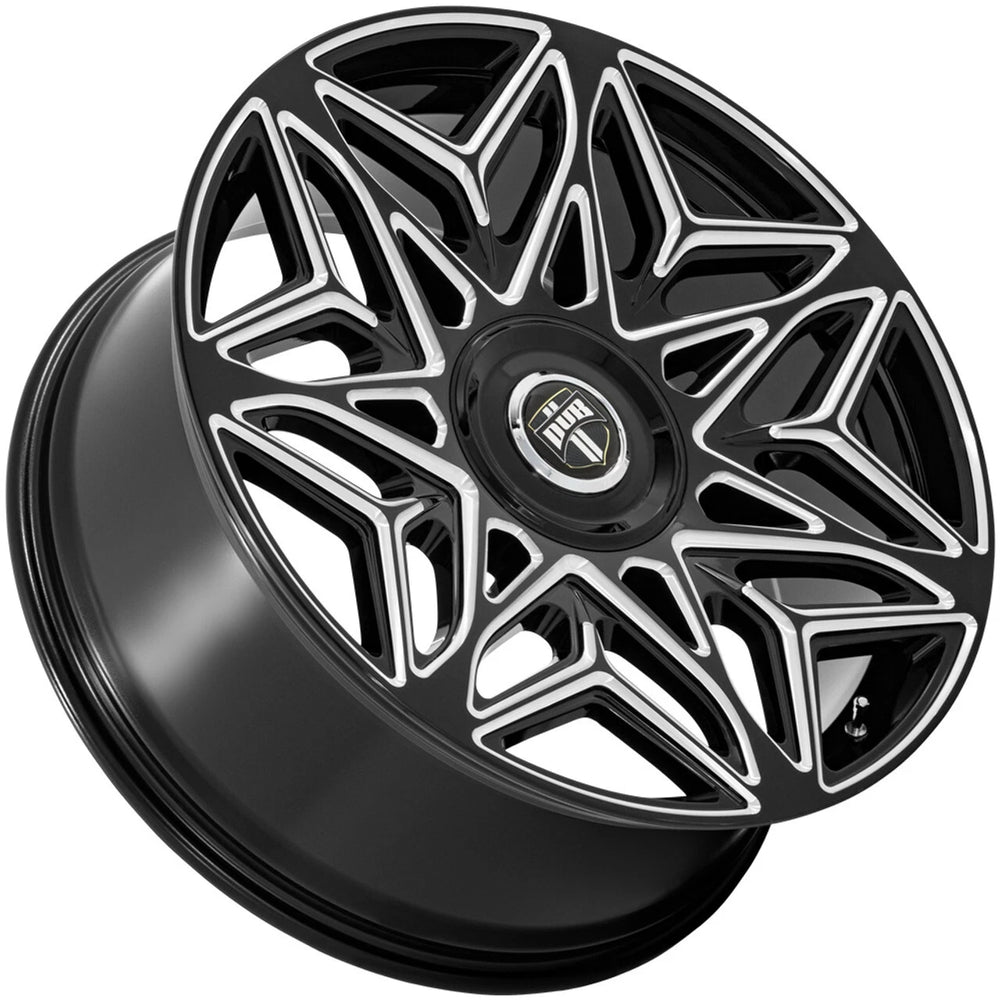 S274 24X9 5X115/120 G-BLK-MILL 38MM
