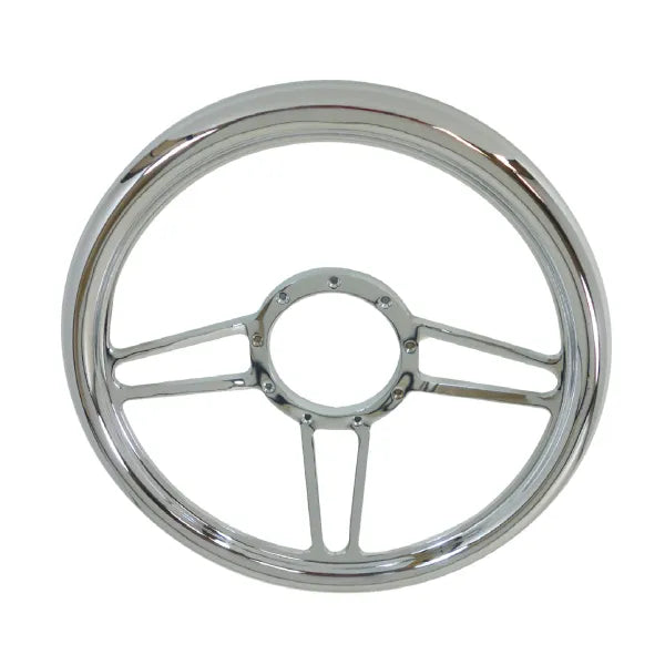 14' CHROME BILLET SOLID VINTAGE STE