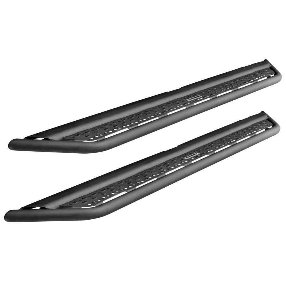 DOMINATOR XTREME D6 SIDESTEPS W/MOUNTING BRACKET KIT TXT BLACK