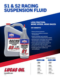 SYNTHETIC S2 RACING SUPENSION FLUID 5 WT/1X1/5 GALLON PAIL