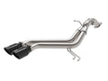 aFe axle-back exhaust detail