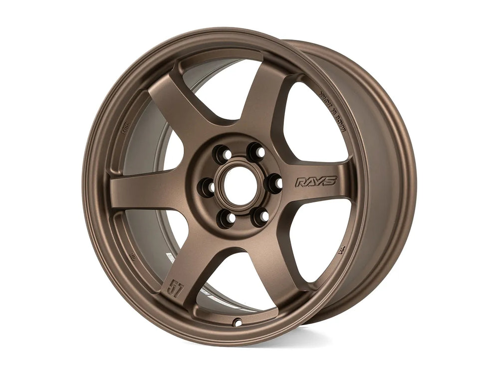 Gram Lights 57DR-X 17x8.0 +05 6x114.3 Dark Bronze Wheel