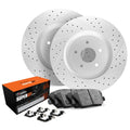 R1 Concepts Brake Rotor- Carbon D/S Fits Dodge Dakota
