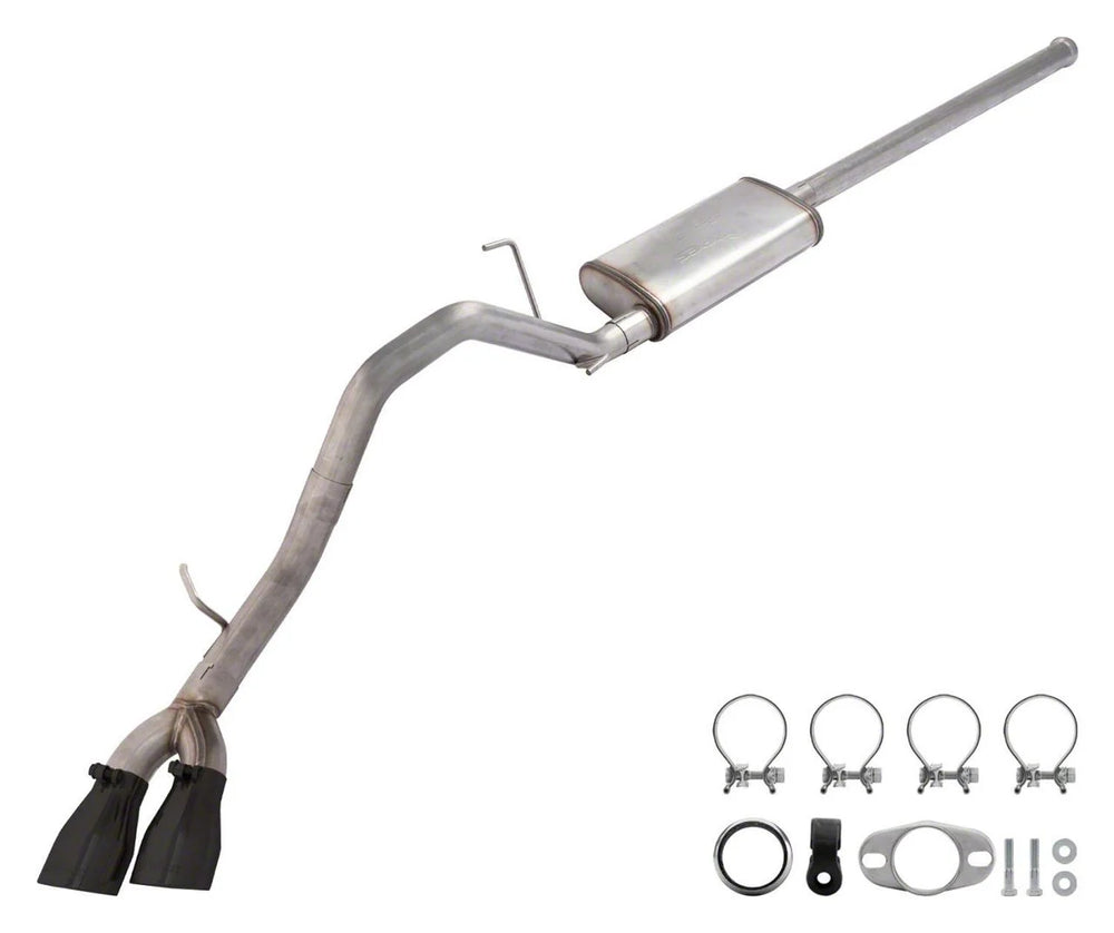 2005-15 Tacoma Cat-Back Exhaust Street Pro Muffler BLACK