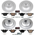 Power Stop 04-06 BMW X5 Front & Rear Z23 Evolution Sport Coated Brake Kit
