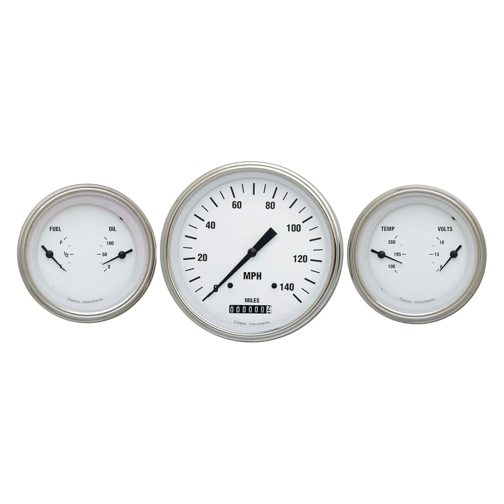 WHITE HOT 5IN SPEEDO & 2 - 3INDUALS-GM