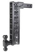 GEN-Y Hitch 2" Shank 17.5" Drop 1.5K Tw 10K Hitch with Dual-Ball and Stabilizer Kit - GH-318