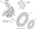 Wilwood C5/C6 Corvette Rear Kit 12.00x1.03 Rotor