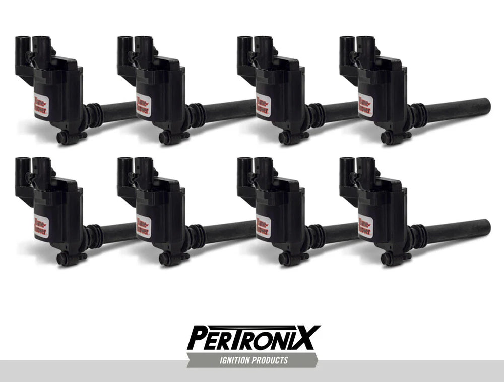 COIL FLAMETHROWER CHRYSLER HEMI 5.7L SINGLE BOOT SET OF 8 20032005
