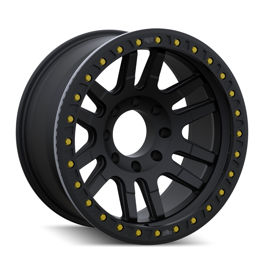 DIRTY LIFE CANYON RACE 9314 SATIN BLACK 20X10 BLANK -44MM 71.5MM
