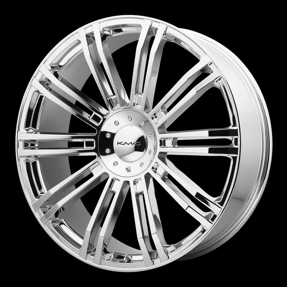 KM677 D2 CHROME PLATED 26 X 9.5 6X135/5.5 6.63 b/s 35 o/s