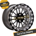 Belak 17x10.5 / 8.25in BS / 5x114.3 BP / Low Pad / Series 2 Wheel - Single Beadlock