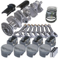 Eagle Chevy 350 3.480in Crank 5.700in I-Beam Rods -5cc Flat Top 4.040in Pistons Rotating Assembly