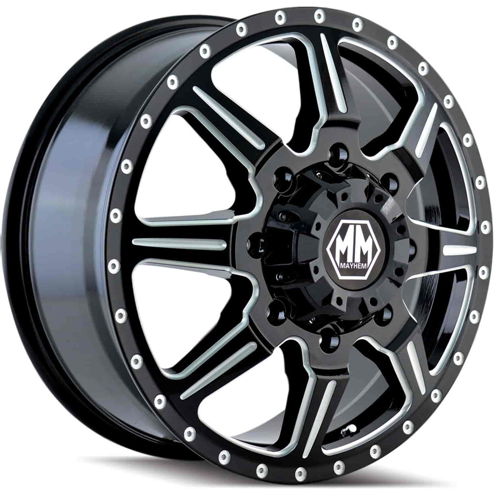 MONSTIR (8101) FRONT BLK/MILLED SPO