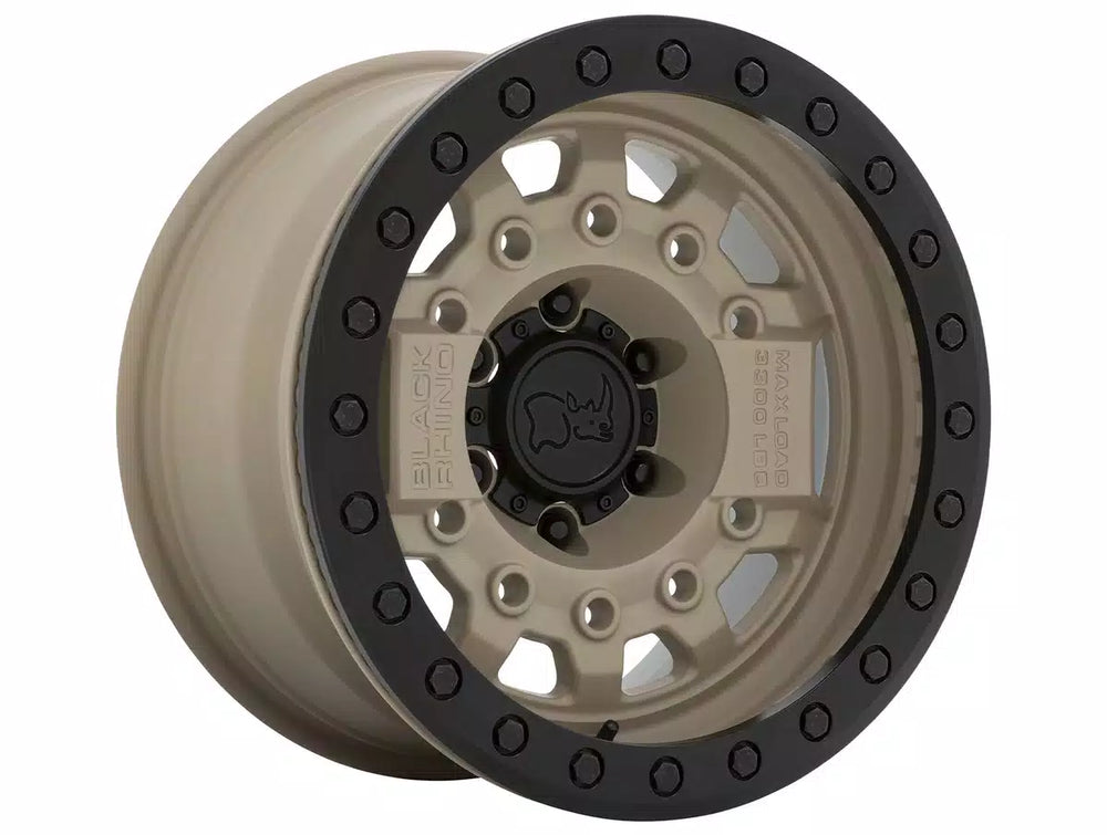 BRAVG 17X8.5 6X5.5 D-SAND BLK-HDW -30MM
