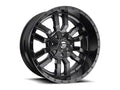 ***Discontinued***~(61 lbs. 24X12X12)~ SLEDGE 24x12 6x135.00/6x139.70 MATTE BLACK GLOSS BLACK LIP (-44 mm)