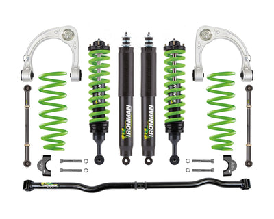 1023 LEXUS GX460 W/KDSS 3.5IN IM2.5 SUSPENSION LIFT KIT STAGE 3 FRONT 3IN MED/R