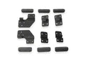 Dominator Xtreme DSS SideSteps With Mounting Bracket Kit Textured Black 2009-2010 Dodge Ram 1500/2500/3500 Go Rhino