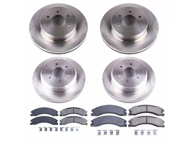 Power Stop 16-22 Nissan Titan XD Front & Rear Autospecialty Brake Kit