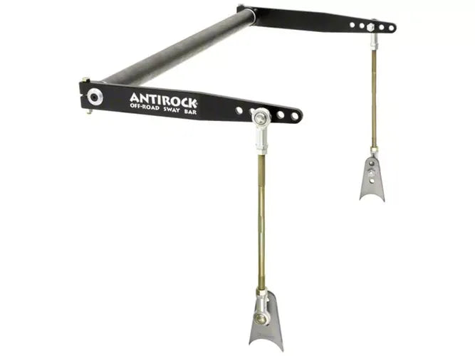 Antirock Sway Bar Kit Universal 36 Inch x 0.850 Inch Bar 18 Inch Steel Arms RockJock 4x4