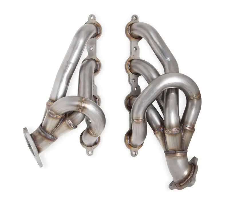 Shorty Headers Fits 2008-2013 Silverado/Sierra 5.3L 1-3, 4, V8 Stainless Steel Shorty Headers, Hooker BlackHeart