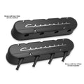 2-PIECE VALVE COVER GM LS CHEVROLET LOGO