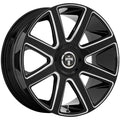 S273 24X9 5X115/120 G-BLK-MILL 15MM