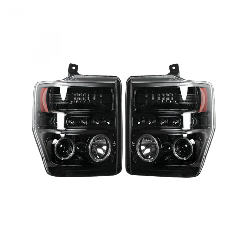Recon Truck Accessories black headlights