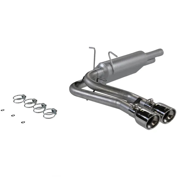 American Thunder Cat-Back Exhaust System 1999-2004 Ford Lightning With 5.4L Supercharged Engine Fits 2/4 Wheel Drive Aggressive To Moderate Sound Flowmaster