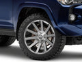 ~(43 lbs. 23X23X12)~ CONTRA PLATINUM 20x9 6x135.00/6x139.70 BRUSHED GUN METAL TINTED CLEAR (13 mm)