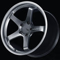 Advan TC-4 SE 17x8.0 / +45 Offset / 5x100 / 63mm Bore / Racing Indigo Blue and Diamond Cut