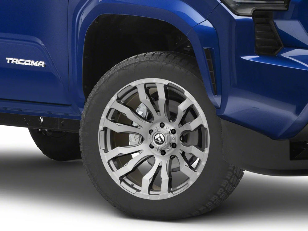~(40 lbs. 23X23X12)~ BLITZ PLATINUM 20x9 6x139.70 BRUSHED GUN METAL TINTED CLEAR (20 mm)