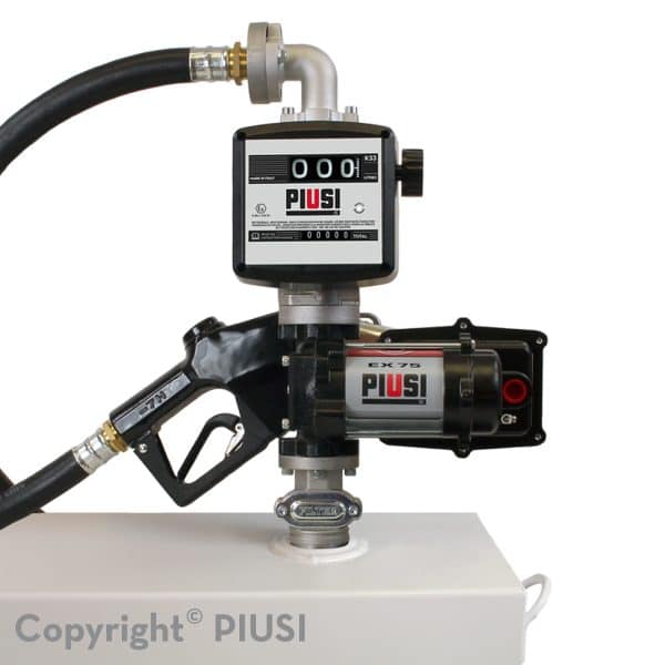 EX75 12V 20GPM UL FUEL PUMP BASIC KIT (MANUAL NOZZLE)
