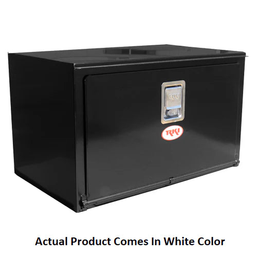 TOOL BOX/WHITE STEEL