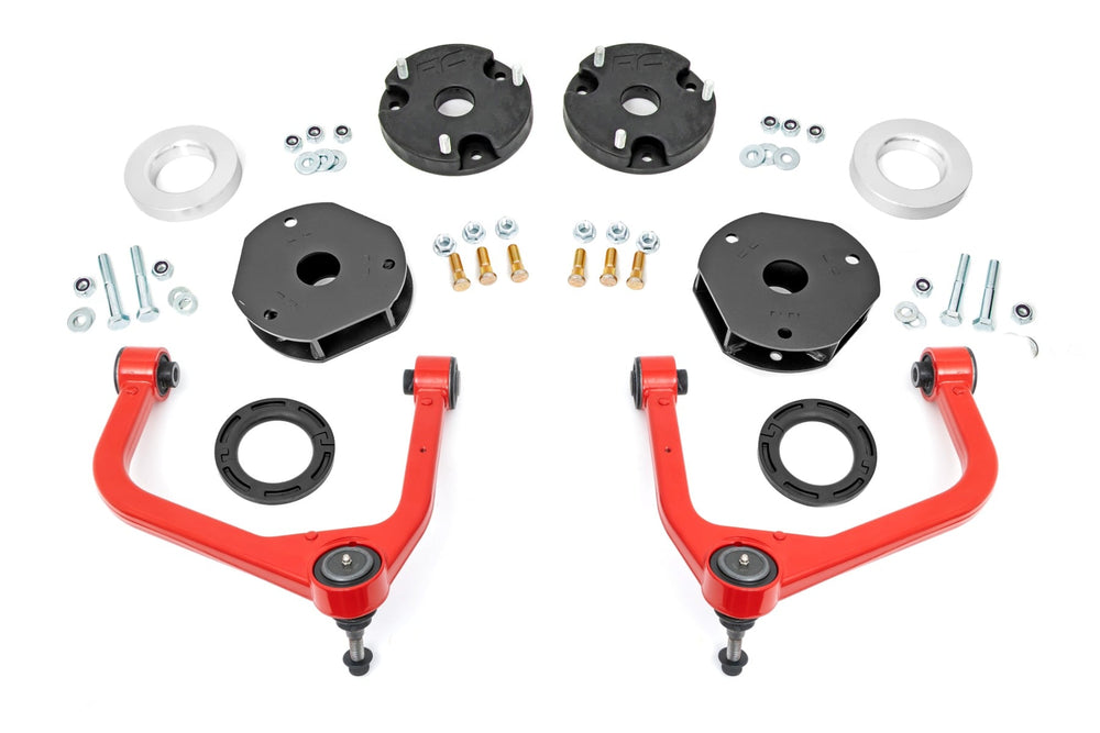 1x 11400BOX1 1x 29501 3.5 Inch Lift Kit Chevy Suburban 1500 Tahoe 4WD (2021)
