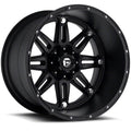 Fuel Wheels black auto part